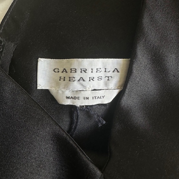 Retail $2790 Gabriela Hearst Women's Black Havilland Maxi Dress Size 42 - Picture 4 of 6